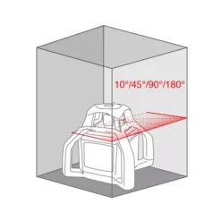 Niveau Laser Bravo Rotativo METRICA Rouge - 61385 -OutilExpress Soldes Magasin 61385 4