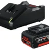 Batterie BOSCH GBA 18V 4.0 Ah + Chargeur 18V-40 Professional - 1600A01B9Y -OutilExpress Soldes Magasin BAT30010 1