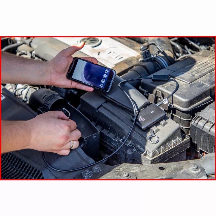 Vidéoscope Wifi Avec Sonde Ø5,5 Mm 0°HD KS TOOLS 8 Pièces - 550.7510 6 Vidéoscope Wifi Avec Sonde Ø5,5 Mm 0°HD KS TOOLS 8 Pièces - 550.7510 – Image 4