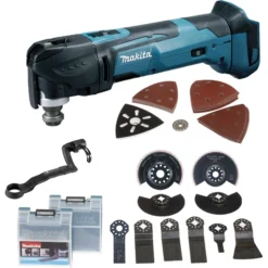 Découpeur-ponceur MAKITA 18V Li-Ion - Sans Batterie, Ni Chargeur - En Coffret MAKPAC - DTM51ZJX3 -OutilExpress Soldes Magasin DGA20159 1