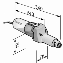 Meuleuse Droite H 1105 VE FLEX - 269956 -OutilExpress Soldes Magasin FLE00003 2