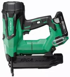 Hikoki Cloueur Finition 16-50mm 18V 3Ah LI Brushless Mini-brads-Droit Gauge 18 Hitcase - NT1850DBSLWXZ