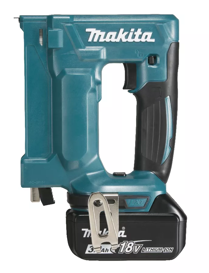 Agrafeuse 18 V Li-Ion 3 Ah 7 / 10 Mm MAKITA - 2 Batteries, Chargeur, Coffret - DST112RFJ 3 Agrafeuse 18 V Li-Ion 3 Ah 7 / 10 Mm MAKITA - 2 Batteries, Chargeur, Coffret - DST112RFJ