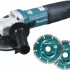 Meuleuse Ø 125 Mm 1400 W ( Kit D'accessoires) MAKITA - GA5040CJD -OutilExpress Soldes Magasin MAK0430 1