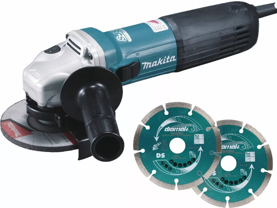 Meuleuse Ø 125 Mm 1400 W ( Kit D'accessoires) MAKITA - GA5040CJD 3 Meuleuse Ø 125 Mm 1400 W ( Kit D'accessoires) MAKITA - GA5040CJD