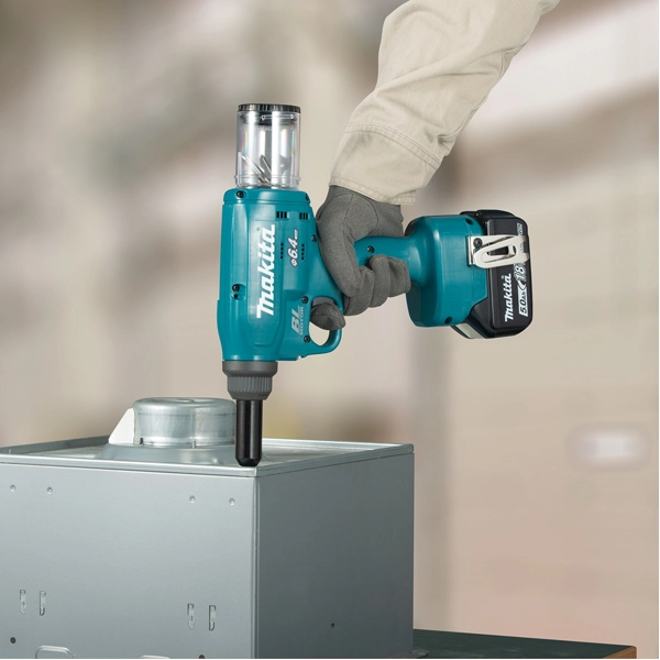 Riveteuse MAKITA 18V Li-Ion Ø6.4 Mm - Sans Batterie Ni Chargeur - DRV250ZJ 4 Riveteuse MAKITA 18V Li-Ion Ø6.4 Mm - Sans Batterie Ni Chargeur - DRV250ZJ – Image 2