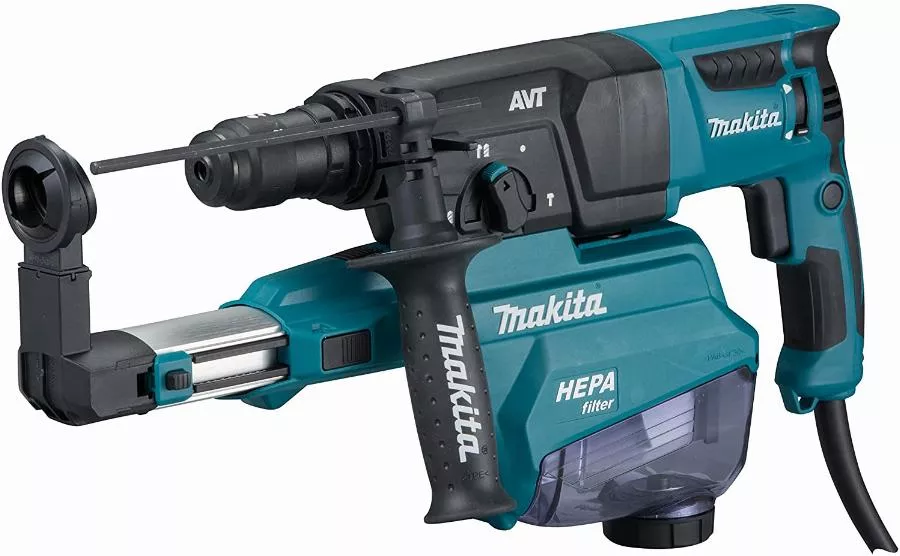 Perforateur Burineur 800W 26 Mm 2,4J MAKITA + Kit Aspiration-décollage - HR2653TJ14 3 Perforateur Burineur 800W 26 Mm 2,4J MAKITA + Kit Aspiration-décollage - HR2653TJ14