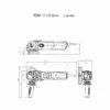 Meuleuse Ø125 Mm Filaire WEBA 17-125 QUICK METABO - 600514000 1 Meuleuse Ø125 Mm Filaire WEBA 17-125 QUICK METABO - 600514000 -OutilExpress Soldes Magasin MET00642 3