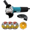 Meuleuse 125MM 840W MAKITA - 9558HNRGK1 1 Meuleuse 125MM 840W MAKITA - 9558HNRGK1 -OutilExpress Soldes Magasin MNA40021 1