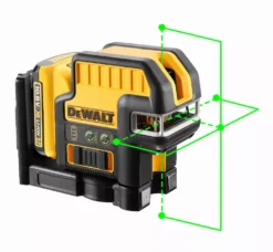 Laser Croix + 5 Points XR 10.8V 2Ah Li-Ion DEWALT Faisceau Vert - DCE0825D1G -OutilExpress Soldes Magasin MOA40284 3