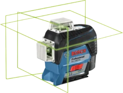 Laser Ligne BOSCH GLL 3-80 CG Professional - 3 Lignes Vertes - Sans Batterie, Ni Chargeur - 0601063T03