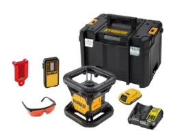 Niveau Laser Rotatif DEWALT Double Pente Intérieur 18V - DCE074D1R