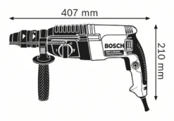 Perforateur BOSCH SDS-plus GBH 2-26 Professional - 830W 2.7J - Avec Coffret Et Poignée - 06112A3000 -OutilExpress Soldes Magasin PHA20089 3