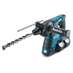 Perforateur-Burineur SDS+ 36V MAKITA - 2x18V Li-ion 5Ah - 26mm - 4xbatteries + 1xchargeur Rapide + 2 Coffrets Transport + Accessoires - DHR264PT4J -OutilExpress Soldes Magasin PHA50016 2