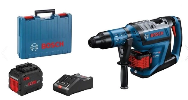 Perforateur SDS-Max BITURBO GBH18V-45 C BOSCH 2x12.0 Ah + GAL 18V - 0611913002 4 Perforateur SDS-Max BITURBO GBH18V-45 C BOSCH 2x12.0 Ah + GAL 18V - 0611913002 – Image 2