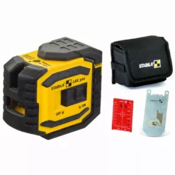 Laser STABILA LAX 300 Lignes Croisées Et Aplomb - Set De 4 Pièces - 18327 -OutilExpress Soldes Magasin STA00285 1