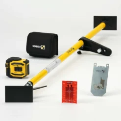 Laser STABILA LAX 300 Lignes Croisées Et Aplomb - Set De 5 Pièces - Avec Barre Télescopique - 18482 -OutilExpress Soldes Magasin STA00287 1