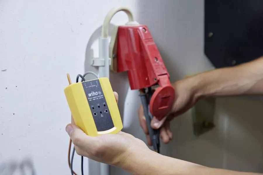 Testeur Et Indicateur De Rotation De Phase WIHA 100700 V AC Cat. IV - 45221 – Image 2