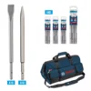 Kit Construction BOSCH 40 MĂšches SDS Plus 7X + 20 Burins + 1 Sac Pro - 061599760X 1 Kit Construction BOSCH 40 MĂšches SDS Plus 7X + 20 Burins + 1 Sac Pro - 061599760X -OutilExpress Soldes Magasin bosc0468