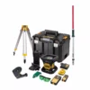 Niveau Laser Rotatif Double Pente XR 18V 2AH Li-Ion Faisceau Vert DEWALT - DCK379D1GND-QW -OutilExpress Soldes Magasin dck379d1gnd qw
