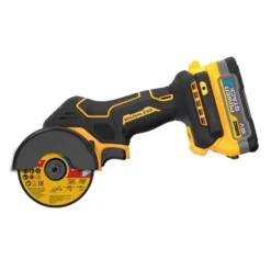 Meuleuse 76 Mm XR 18V 1.7Ah Li-Ion Brushless DEWALT - DCS438E2T-QW -OutilExpress Soldes Magasin dcs438e2t 2
