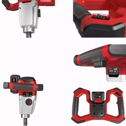 Malaxeur MXE 18.0-EC/5.0 Set FLEX Avec Pale Ø120 + 2 Batteries 5Ah + Chargeur - 495972 -OutilExpress Soldes Magasin fle00378 1