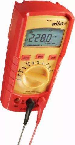 Multimètre Numérique WIHA Jusqu'à 1000V AC Cat. IV + 2 Piles AAA Incluses - 45215 -OutilExpress Soldes Magasin im sb25542 digital multimeter up to 1000v ac cat iv 01 50731 en en