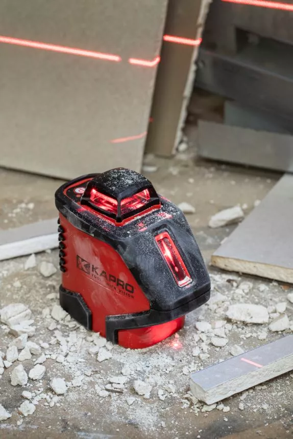 Laser 360° Rouge 3 Faisceaux KAPRO + Mallette Rigide + Accessoires Modèle 962 - 5962 3 Laser 360° Rouge 3 Faisceaux KAPRO + Mallette Rigide + Accessoires Modèle 962 - 5962