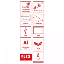 Télémètre Laser ADM 30 Smart FLEX - 504.599 -OutilExpress Soldes Magasin telemetre laser adm 30 smart flex 1